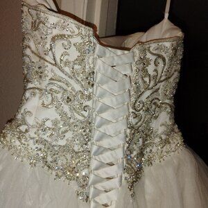 White Wedding gown
